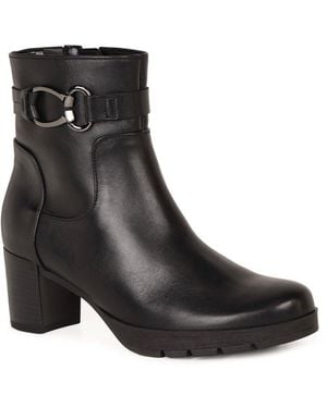 Gabor Emilia Ankle Boots - Black