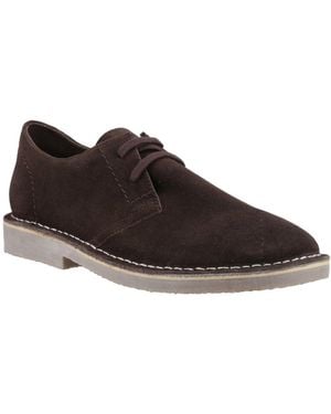 Hush Puppies Scout Lace Up Shoes - Brown
