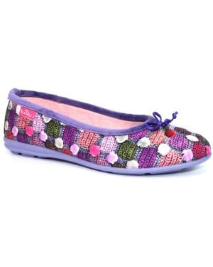 Lunar Magic Slippers - Purple