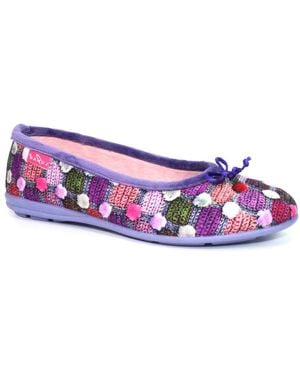 Lunar Magic Slippers - Purple