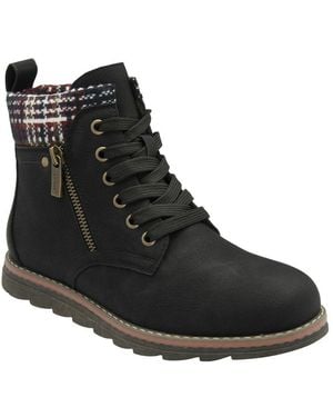 Lotus Montreal Ankle Boots - Black