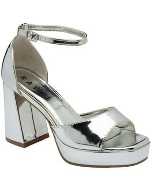 Ravel Ornsay Platform Heels - Grey