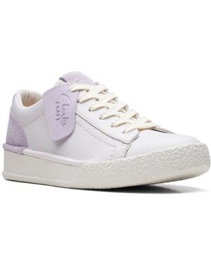 Clarks Craft Cup Walk Trainers - White