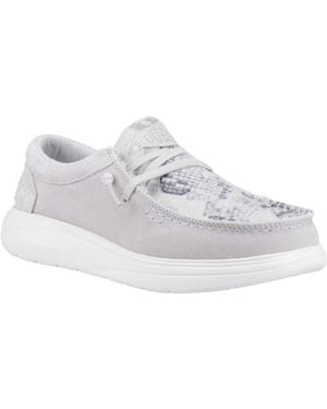 HEYDUDE Wendy Comf Shoes - White