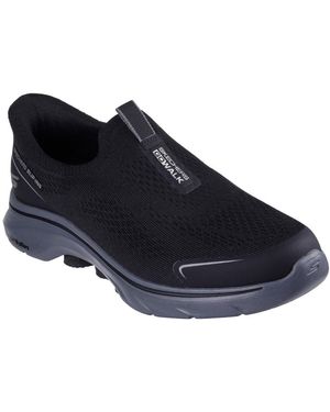 Skechers Go Walk 7 Easy On Evolution Trainers - Blue