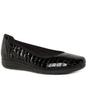 Rieker Poppleton Ballet Pumps - Black