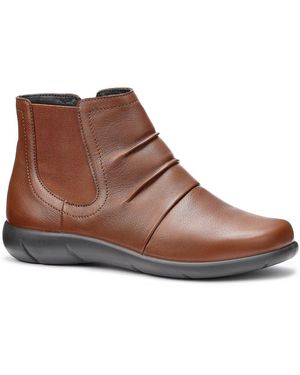 Hotter Astley Ankle Boots - Brown