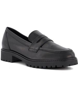 Dune Gild Loafers - Black