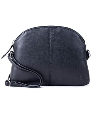 Lakeland Leather Elterwater Crossbody Bag - Blue