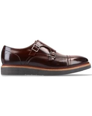 Base London Knight Monk Shoes - Brown