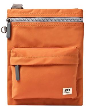 Roka Chelsea B Medium Crossbody Bag - Orange