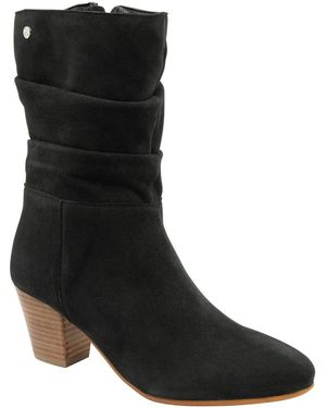 Ravel Gana Calf Boots - Black
