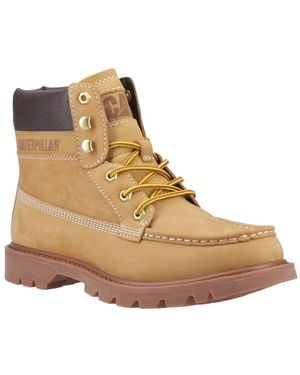 Caterpillar Colorado Moc Toe Boots - Brown