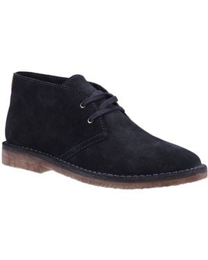 Hush Puppies Samuel Desert Boots - Blue