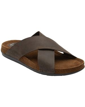 Lotus Salcombe Mule Sandals - Brown