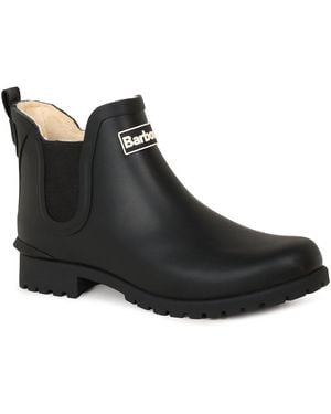 Barbour Kirkton Ankle Wellingtons - Black