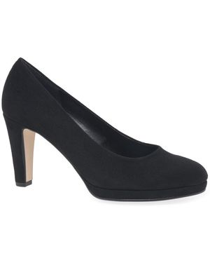 Gabor Splendid High Heel Court Shoes - Blue