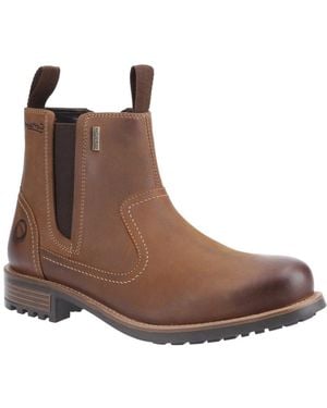 Cotswold Worcester Chelsea Boots - Brown