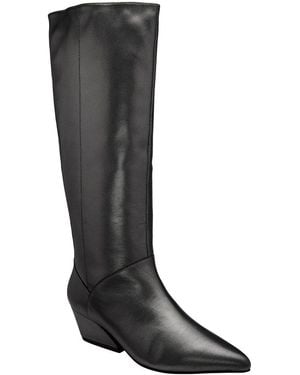 Ravel Catton Knee High Boots - Black