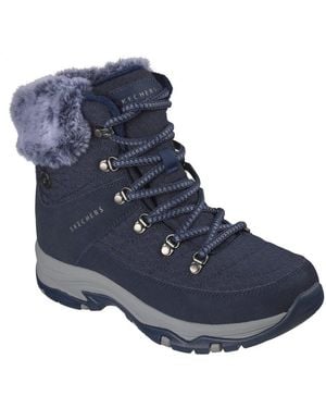 Skechers Trego Stormie Frost Walking Boots - Blue
