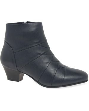 Lotus Tara Ankle Boots - Blue