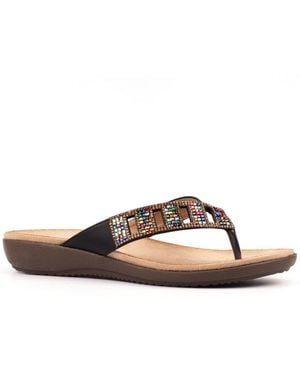 Lunar (GRS) Abigail Ii Sandals - Brown