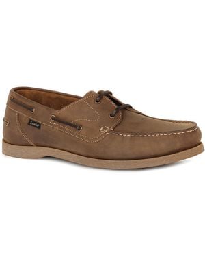 Loake Padstow Boat Shoes - Brown