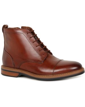 Clarks Aldwin Cap Boots - Brown