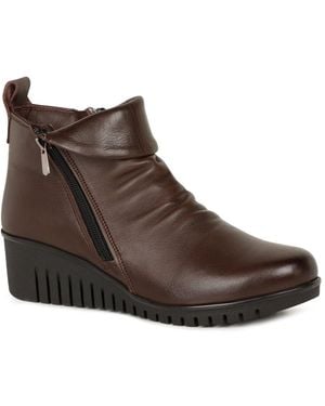 Lotus Cordelia Ankle Boots - Green