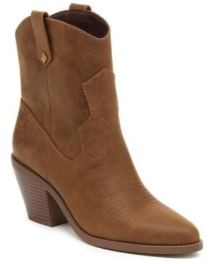 Rocket Dog Feather Ankle Boots - Brown