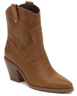 Rocket Dog Feather Ankle Boots - Brown