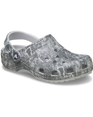 Crocs™ Classic Pop Animal Clogs - Grey