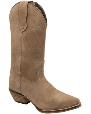 Ravel Taylor Western Style Boots - Brown