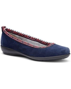 Hotter Honey Slippers - Blue