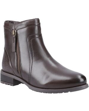 Hush Puppies Scarlett Ankle Boots - Grey