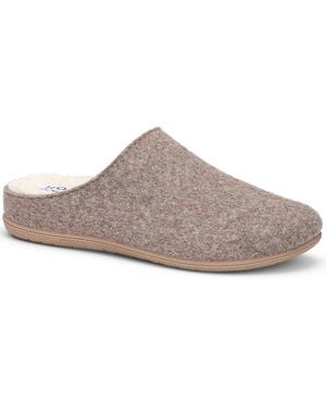 Hotter Lovely Mule Slippers - Grey
