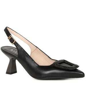 Hispanitas Nova Open Court Shoes - Natural