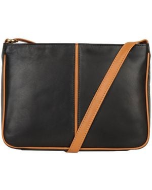 Nordic Blue Heather Shoulder Bag - Black