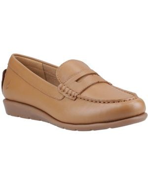 Hush Puppies Shelby Loafers - Natural