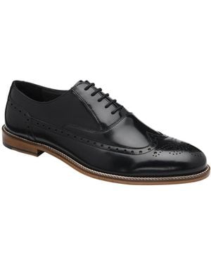 Frank Wright Perri Brogues - Black
