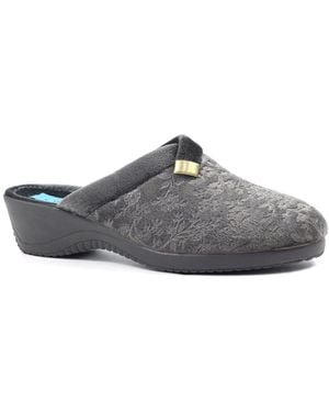 Lunar (GRS) Amaretto Mule Slippers - Grey