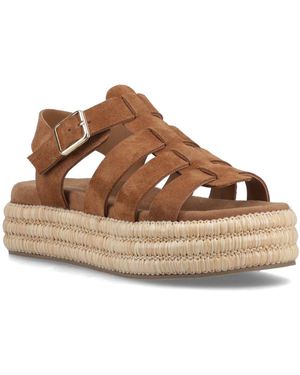 Hush Puppies Rosetta Gladiator Sandals - Brown