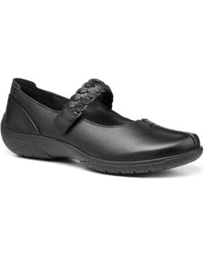 Hotter Shake Ii Extra Wide Fit Mary Jane Shoes - Black