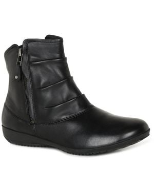 Josef Seibel Naly 24 Wedge Heel Ankle Boots - Black