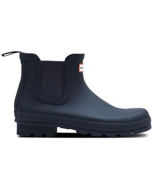 HUNTER Original Chelsea Boot - Blue
