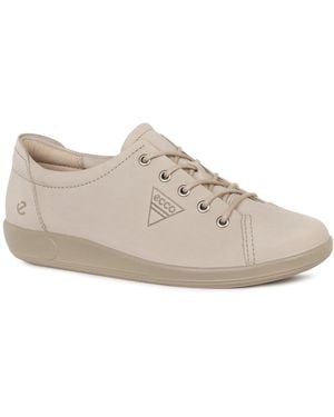 Ecco Soft 2 Lace Trainers - Grey