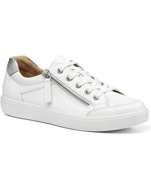 Hotter Chase Ii Extra Wide Fit Casual Trainers - White