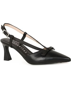 Hispanitas Giorgia Open Court Shoes - Black