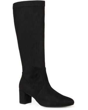 Gabor Diane M Knee High Boots Size - Black