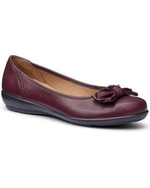 Hotter Jewel Ballet Flats - Purple